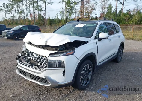 2022 Hyundai Santa Fe Hybrid Limited z USA, uszkodzony, nr VIN KM8S5DA15NU018210